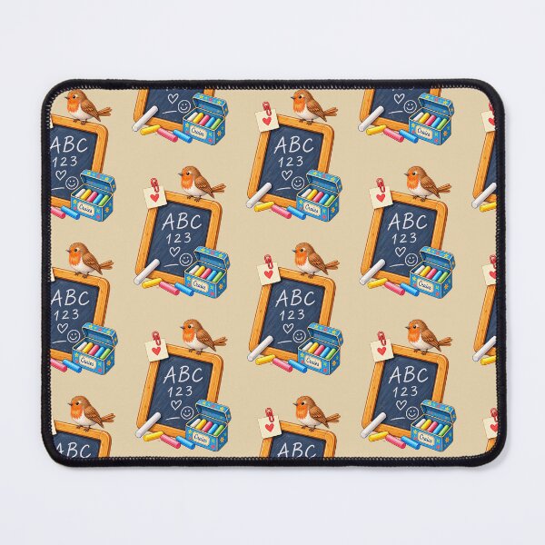 Item preview, Charming Vintage School Slate & Robin designed and sold by JessouArt.