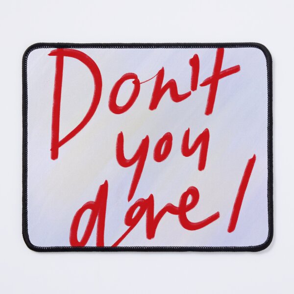 Item preview, Don't You Dare Handwritten Typography designed and sold by PoeticRecipeST.