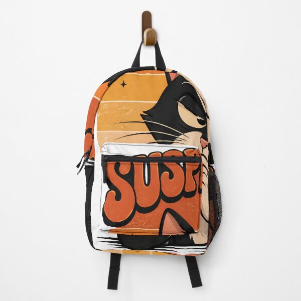 Item preview, Suspicious Funny Squinting Cat Sarcastic Cat Meme designed and sold by Retro Whiskers.