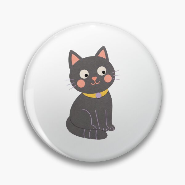 Item preview, Cat with a Crescent Collar designed and sold by The-Art-of-D.