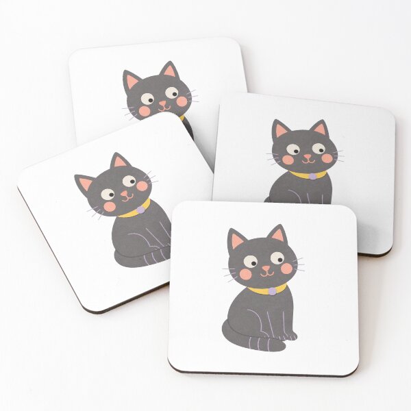 Item preview, Cat with a Crescent Collar designed and sold by The-Art-of-D.
