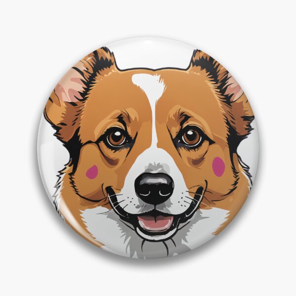 Item preview, Corgi Dog Character Pop Art Halftone Style – Corgi owner gift designed and sold by michallechowicz.