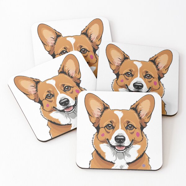 Item preview, Corgi Dog Character Pop Art Halftone Style – Corgi owner gift designed and sold by michallechowicz.