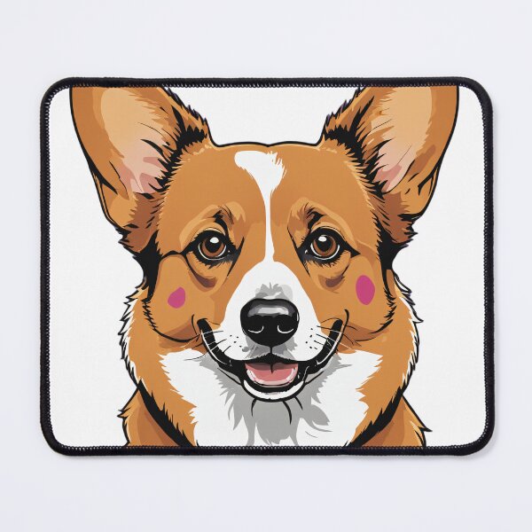 Item preview, Corgi Dog Character Pop Art Halftone Style – Corgi owner gift designed and sold by michallechowicz.