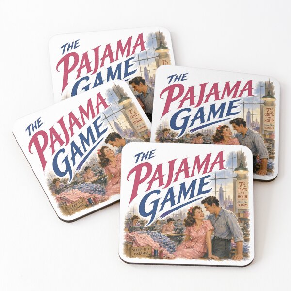 Item preview, The Pajama Game - the Musical  designed and sold by Lyric Vault - Rock on.