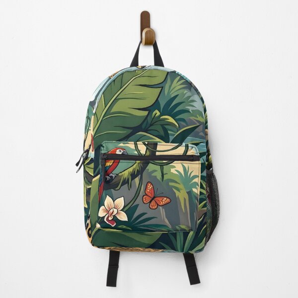Item preview, Leopard In Lush Tropical Rainforest Waterfall designed and sold by Herodestroyer.