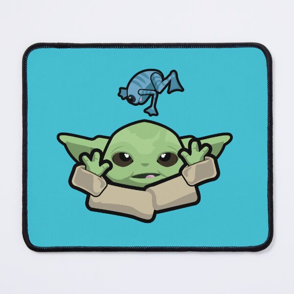 Item preview, Grogu and Snack designed and sold by thetinygiantart.