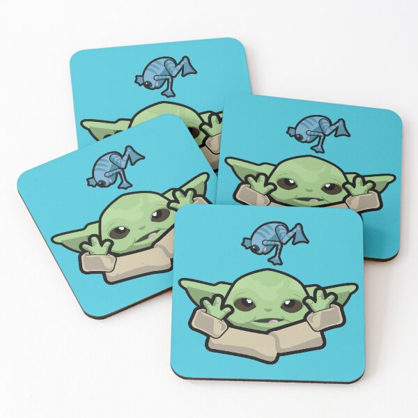 Item preview, Grogu and Snack designed and sold by thetinygiantart.