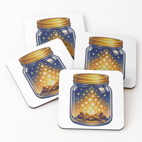 Item preview, Campfire of Stars in a Jar designed and sold by GabeMountainArt.