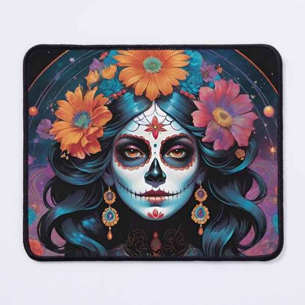 Item preview, Dia de los Muertos Beauty #2 designed and sold by Jaenne.studio.