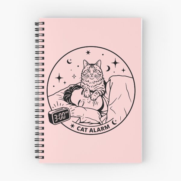 Item preview, Cat Alarm at 3 AM designed and sold by ThreadRiotTees.