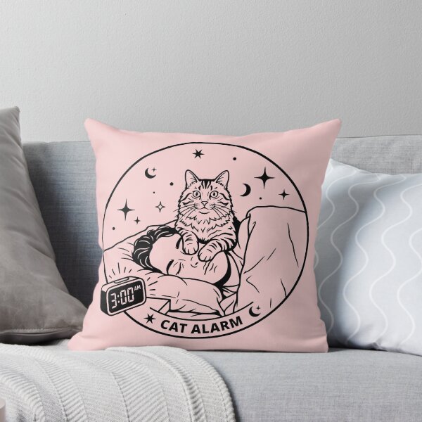 Item preview, Cat Alarm at 3 AM designed and sold by ThreadRiotTees.