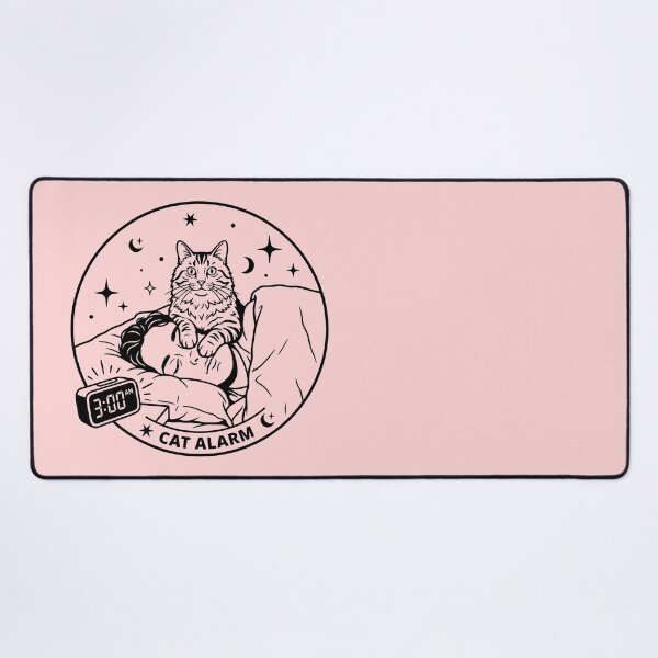 Item preview, Cat Alarm at 3 AM designed and sold by ThreadRiotTees.
