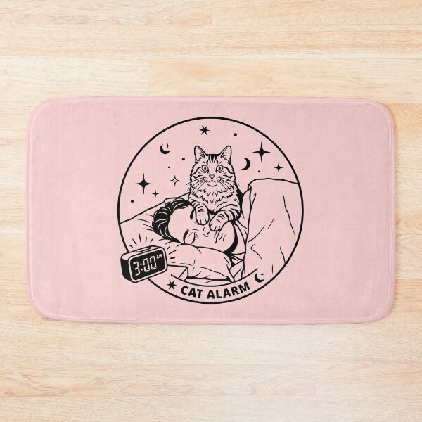Item preview, Cat Alarm at 3 AM designed and sold by ThreadRiotTees.