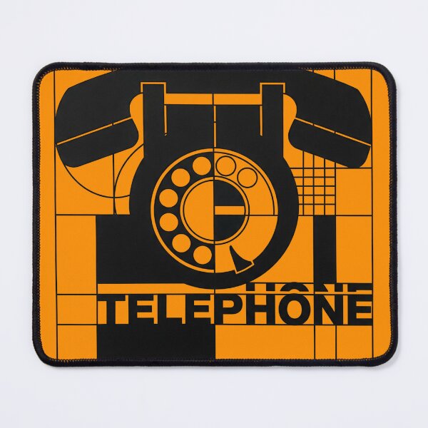 Item preview, Retro Rotary Telephone Geometric Line Art Graphic designed and sold by KiwiRider.