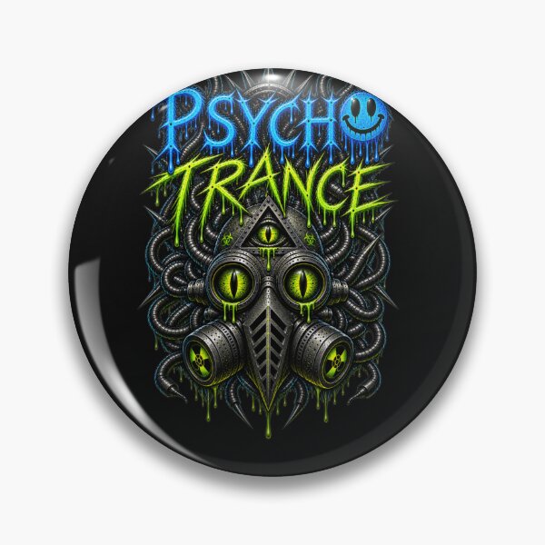 Aperçu de l'œuvre Masque Psycho Trance Illuminati créée et vendue par DAX4ART.