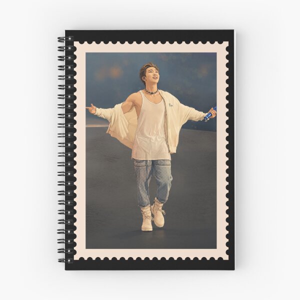 Item preview, BTS Arirang concert moments - NamJoon - RM - white tank top designed and sold by moteesshop.