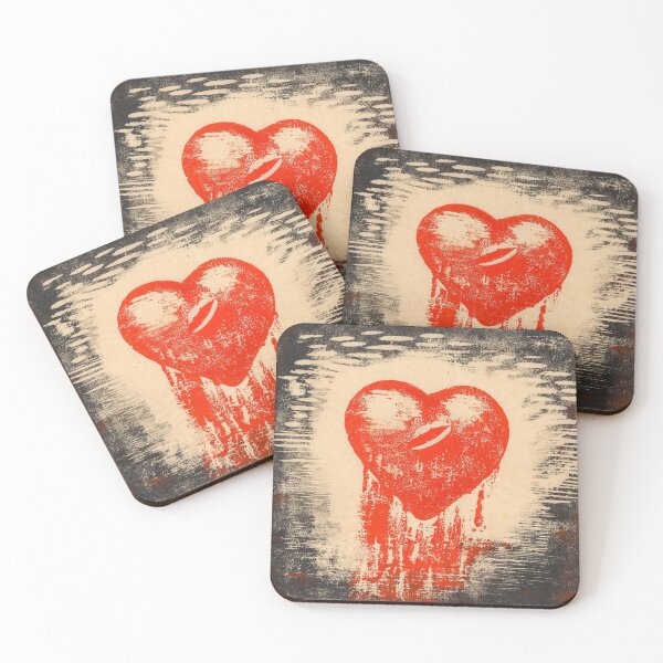 Item preview, HEART RED designed and sold by THE GOOD FIND.