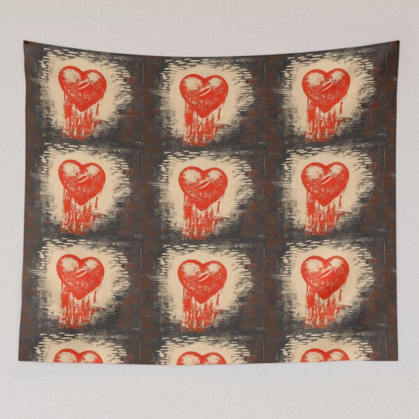 Item preview, HEART RED designed and sold by THE GOOD FIND.