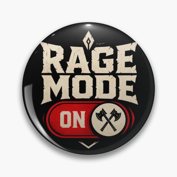 Item preview, Rage Mode ON - Barbarian Class UI Toggle Switch Shirt designed and sold by Dice_Goblin_Studio.