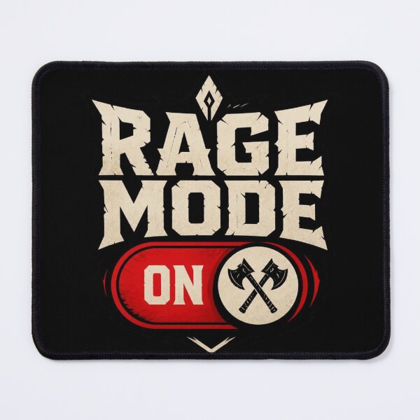 Item preview, Rage Mode ON - Barbarian Class UI Toggle Switch Shirt designed and sold by Dice_Goblin_Studio.