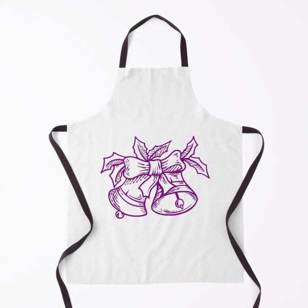 Item preview, Purple Vintage Christmas Bells Design designed and sold by pattern-archive.