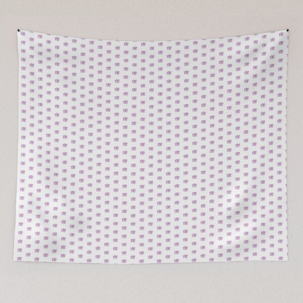 Item preview, Purple Vintage Christmas Bells Design designed and sold by pattern-archive.