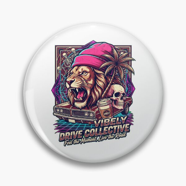 Item preview, Retro Lion Synthwave Muscle Car Shirt designed and sold by ehabm15.