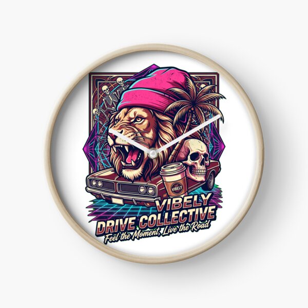 Item preview, Retro Lion Synthwave Muscle Car Shirt designed and sold by ehabm15.