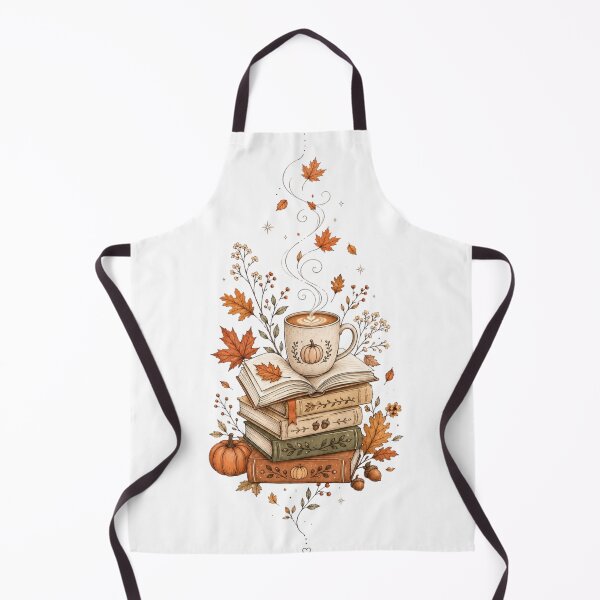 Item preview, Cozy Autumn Books Coffee and Pumpkin Fall Aesthetic designed and sold by wecrea.