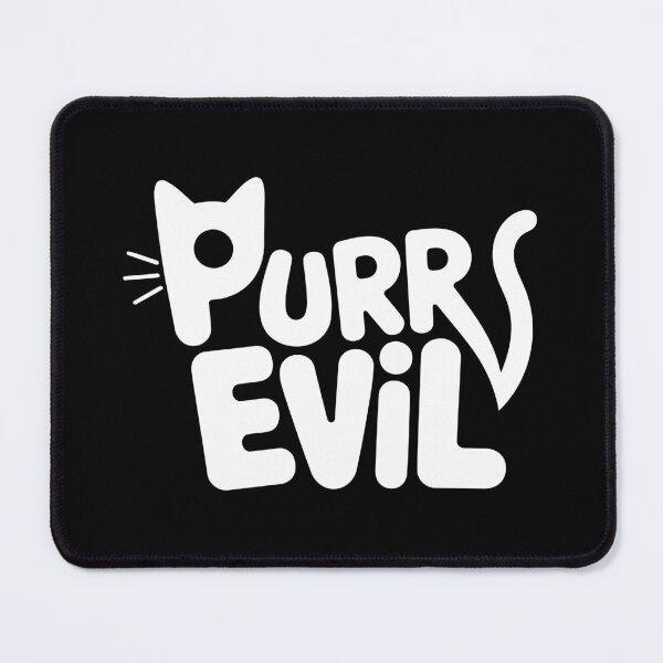 Item preview, Purr Evil Funny Cat designed and sold by Kaurisdigital.