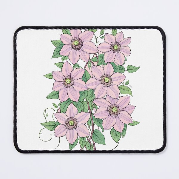 Item preview, Clematis flowers  designed and sold by PrintLabStudio.