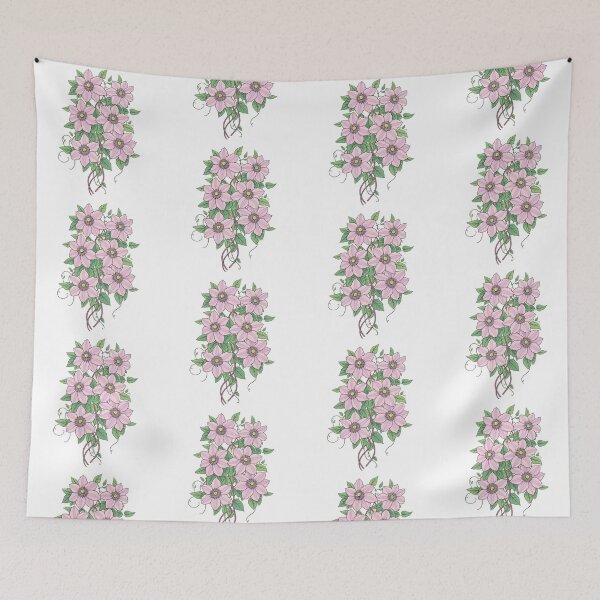 Item preview, Clematis flowers  designed and sold by PrintLabStudio.