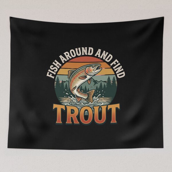 Item preview, fish around and find trout designed and sold by domostore.