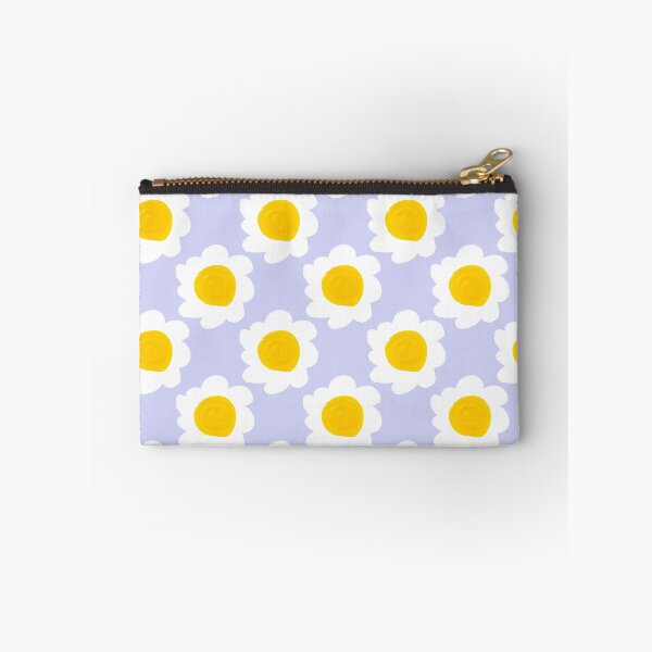 Item preview, Danish Pastel Periwinkle Daisy Mid Century Retro Pattern designed and sold by CaramelCo.
