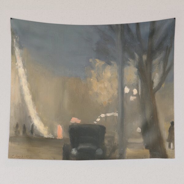 Item preview, Clarice Beckett Collins Street, Evening designed and sold by DavidSrna.