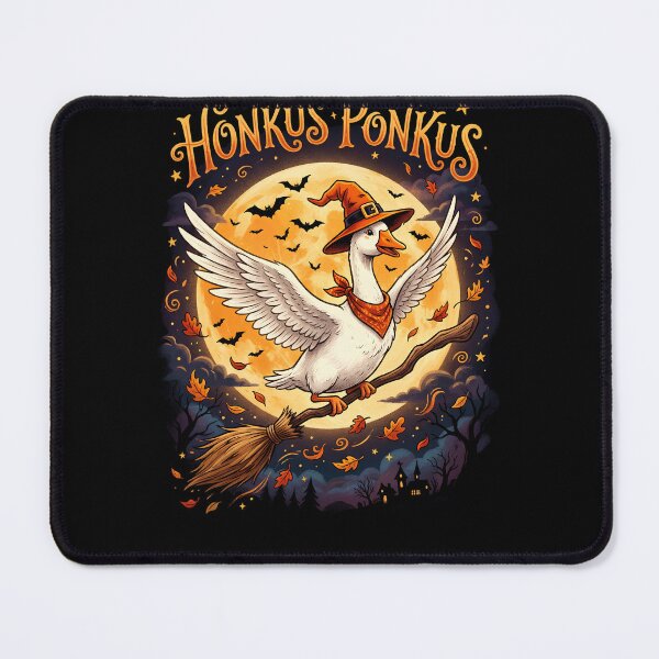 Item preview, Copy of Honkus Ponkus Witch Goose Halloween Broom Funny Vintage designed and sold by w66aboo.