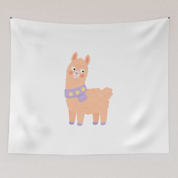 Item preview, Llama's Night-Sky Scarf designed and sold by The-Art-of-D.