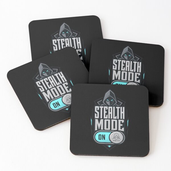 Item preview, Stealth Mode ON - Rogue Class UI Toggle Switch Decal designed and sold by Dice_Goblin_Studio.