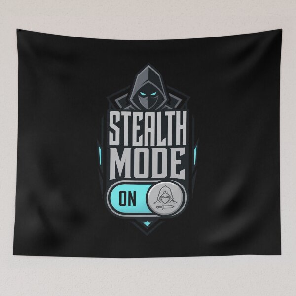 Item preview, Stealth Mode ON - Rogue Class UI Toggle Switch Decal designed and sold by Dice_Goblin_Studio.