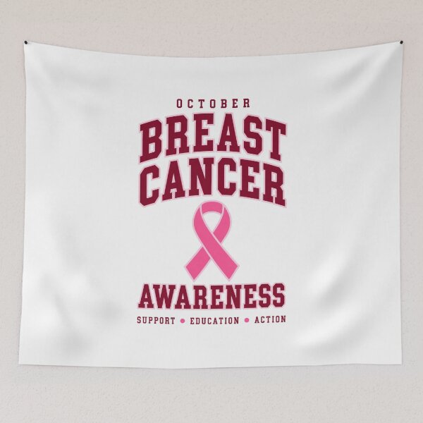 Item preview, Breast Cancer Awareness Pink Ribbon – October Support, Education & Action designed and sold by damiang.