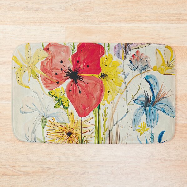 Item preview, Dali, Summer Flowers in a Surreal Landscape designed and sold by DavidSrna.