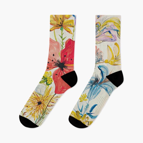 Item preview, Dali, Summer Flowers in a Surreal Landscape designed and sold by DavidSrna.