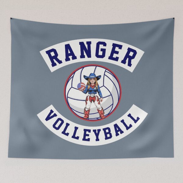 Item preview, RANGER VOLLEYBALL - LADY RANGER designed and sold by Pickle Wicked Designs.