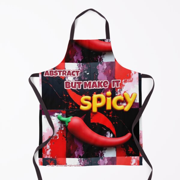 Item preview, abstract but make it spicy C RC colorful geometric typographic abstract design designed and sold by SmashingDeals.