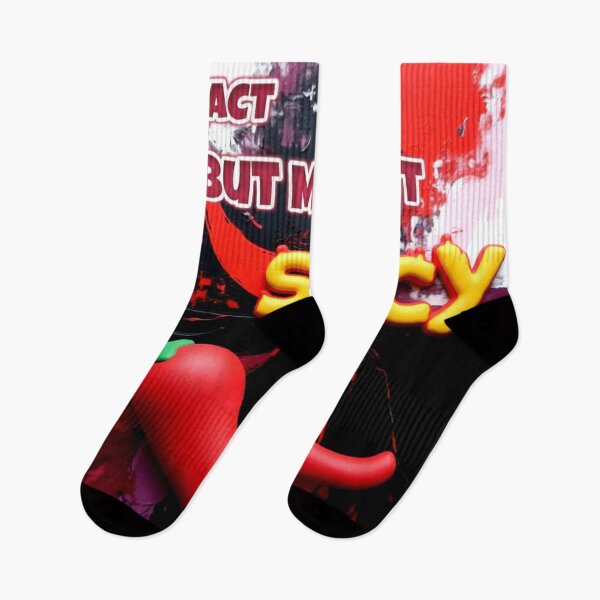 Item preview, abstract but make it spicy C RC colorful geometric typographic abstract design designed and sold by SmashingDeals.