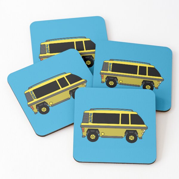 Item preview, Yellow overlanding camper van designed and sold by Michael Walker-Toye Illustrations.