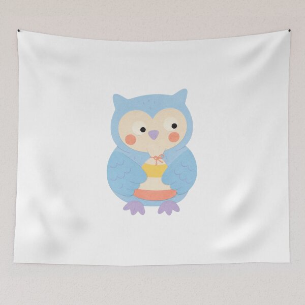 Item preview, Owl's Candy-Colored Pouch designed and sold by The-Art-of-D.