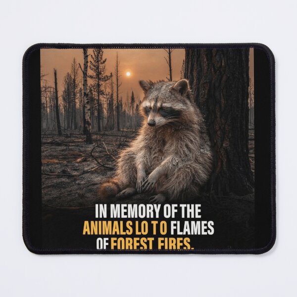 Item preview, In Memory of the Animals Lost to Forest Fires. designed and sold by Anime-Clothes1.