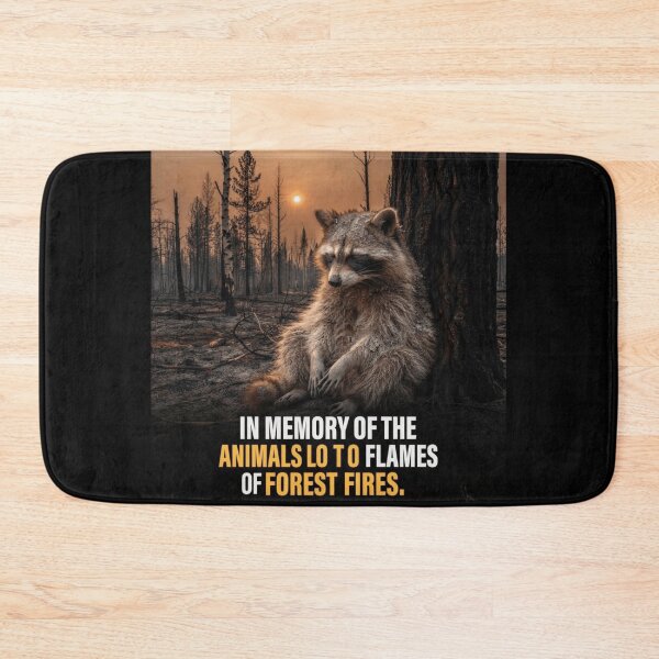 Item preview, In Memory of the Animals Lost to Forest Fires. designed and sold by Anime-Clothes1.